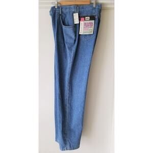 Vintage Lee Riders pleated tapered ankle denim mom Jeans Sz 16